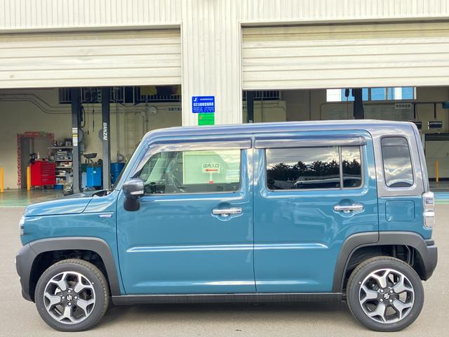 ハスラー ハイブリッドＸターボ　デュアルカメラブレーキサポート　アダプティブクルーズコントロール　ルーフレール　ＬＥＤヘッドライト　ＬＥＤフォグランプ　マイルドハイブリッド　シートヒーター　スノーモード　フルタイム４ＷＤ（5枚目）