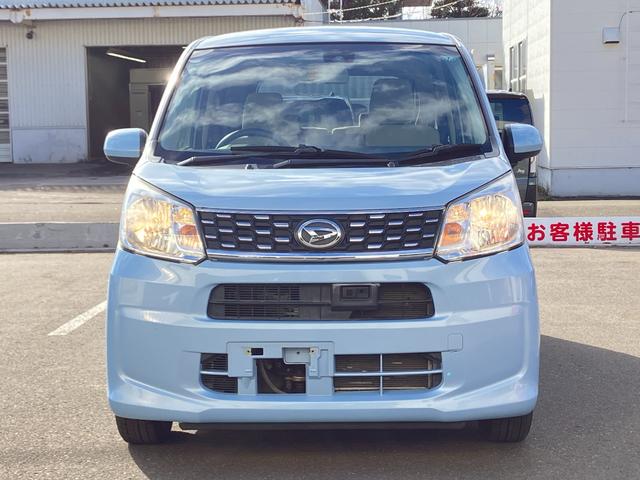 ムーヴ Ｌ　ＳＡＩＩ　衝突被害軽減ブレーキ　キーレスエントリー　電動格納ミラー　ハロゲンヘッドライト　社外オーディオ　ＣＤ　ラジオ　アイドリングストップ　横滑り防止　Ｄ－Ａｓｓｉｓｔ　フルタイム４ＷＤ（3枚目）