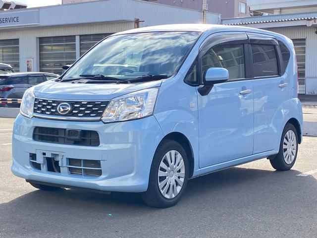 ムーヴ Ｌ　ＳＡＩＩ　衝突被害軽減ブレーキ　キーレスエントリー　電動格納ミラー　ハロゲンヘッドライト　社外オーディオ　ＣＤ　ラジオ　アイドリングストップ　横滑り防止　Ｄ－Ａｓｓｉｓｔ　フルタイム４ＷＤ（4枚目）