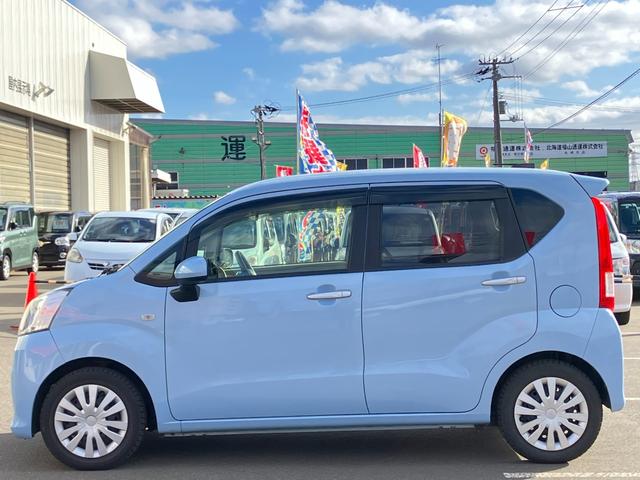 ムーヴ Ｌ　ＳＡＩＩ　衝突被害軽減ブレーキ　キーレスエントリー　電動格納ミラー　ハロゲンヘッドライト　社外オーディオ　ＣＤ　ラジオ　アイドリングストップ　横滑り防止　Ｄ－Ａｓｓｉｓｔ　フルタイム４ＷＤ（5枚目）