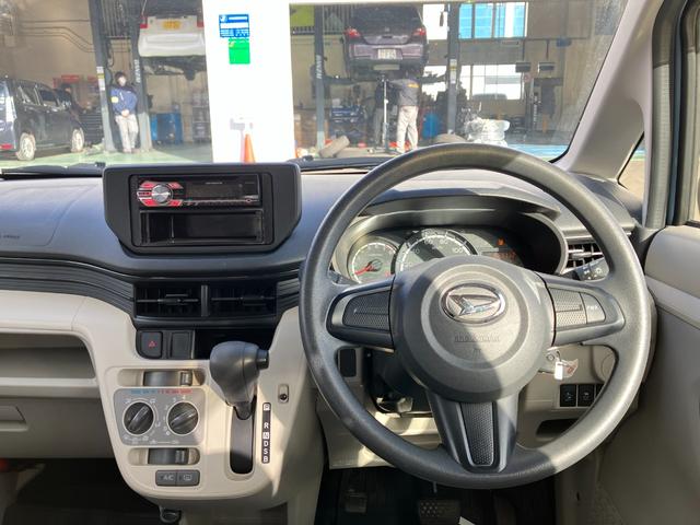 ムーヴ Ｌ　ＳＡＩＩ　衝突被害軽減ブレーキ　キーレスエントリー　電動格納ミラー　ハロゲンヘッドライト　社外オーディオ　ＣＤ　ラジオ　アイドリングストップ　横滑り防止　Ｄ－Ａｓｓｉｓｔ　フルタイム４ＷＤ（19枚目）