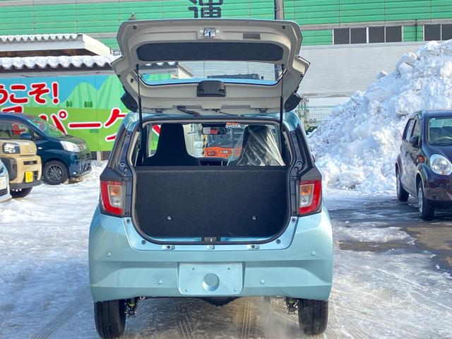 ミライース Ｌ　ＳＡＩＩＩ　届出済み未使用車　スマートアシスト　キーレスエントリー　クリアランスソナー　オートライト　オートハイビーム　ハロゲンヘッドライト　アイドリングストップ　オーディオレス　フルタイム４ＷＤ（10枚目）