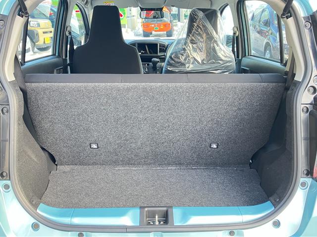 ミライース Ｌ　ＳＡＩＩＩ　届出済み未使用車　スマートアシスト　キーレスエントリー　クリアランスソナー　オートライト　オートハイビーム　ハロゲンヘッドライト　アイドリングストップ　オーディオレス　フルタイム４ＷＤ（21枚目）