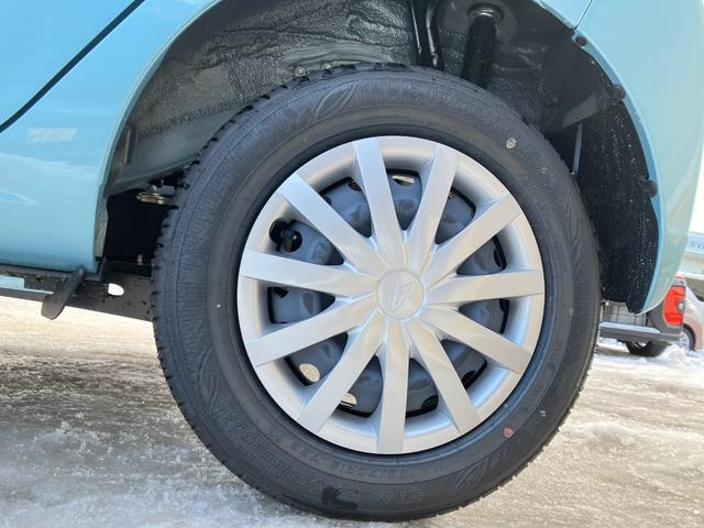 ミライース Ｌ　ＳＡＩＩＩ　届出済み未使用車　スマートアシスト　キーレスエントリー　クリアランスソナー　オートライト　オートハイビーム　ハロゲンヘッドライト　アイドリングストップ　オーディオレス　フルタイム４ＷＤ（43枚目）