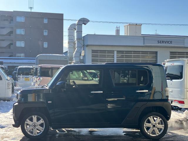 タフト Ｇ　届出済み未使用車　スマートアシスト　スマートキー　オーディオレス　ガラスルーフ　ＬＥＤヘッドライト　ＬＥＤフォグランプ　クルーズコントロール　電動パーキングブレーキ　ブレーキホールド　フルタイム４ＷＤ（5枚目）