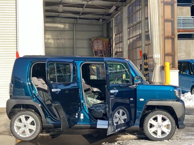 タフト Ｇ　届出済み未使用車　スマートアシスト　スマートキー　オーディオレス　ガラスルーフ　ＬＥＤヘッドライト　ＬＥＤフォグランプ　クルーズコントロール　電動パーキングブレーキ　ブレーキホールド　フルタイム４ＷＤ（14枚目）