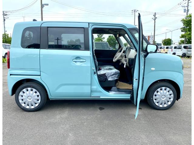 ワゴンＲスマイル Ｇ　届出済み未使用車　両側スライドドア　デュアルカメラブレーキサポート　キーレスエントリー　電動格納ミラー　シートヒーター　イージークローザー　ハロゲンヘッドライト　フルタイム４ＷＤ（12枚目）