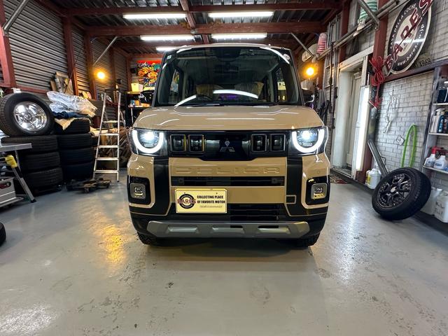 デリカミニ Ｔ　プレミアム　４ＷＤターボ　リフトアップ　夏バイカラーホイール　オープンカントリーＲＴタイヤ　冬純正アルミ　スタッドレス　ナビ　ドラレコ付きインナーミラー　ＥＴＣ　フロアマット　冬ワイパー　アライメント調整（14枚目）