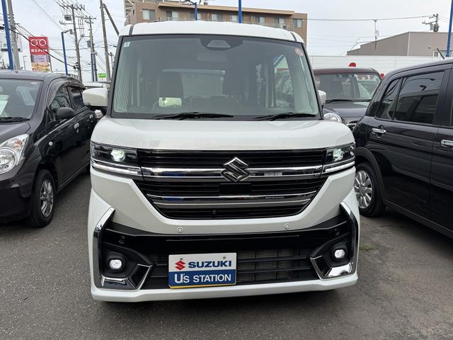スペーシアカスタム ハイブリッドＸＳターボ　４ＷＤ　☆コネクト対応ナビ☆（2枚目）