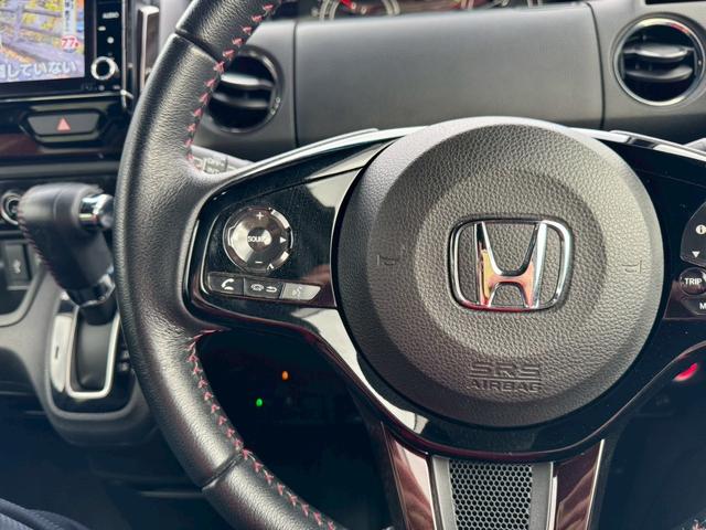 Ｎ－ＢＯＸカスタム Ｌ・ターボコーディネートスタイル　４ＷＤ／純正ナビ／フルセグＴＶ／バックカメラ／両側パワースライドドア／ドラレコ／ビルトインＥＴＣ／ホンダセンシング／アダプティブクルコン／ＬＥＤヘッドライト／ハーフレザー／シートヒーター／車検整備付き（24枚目）