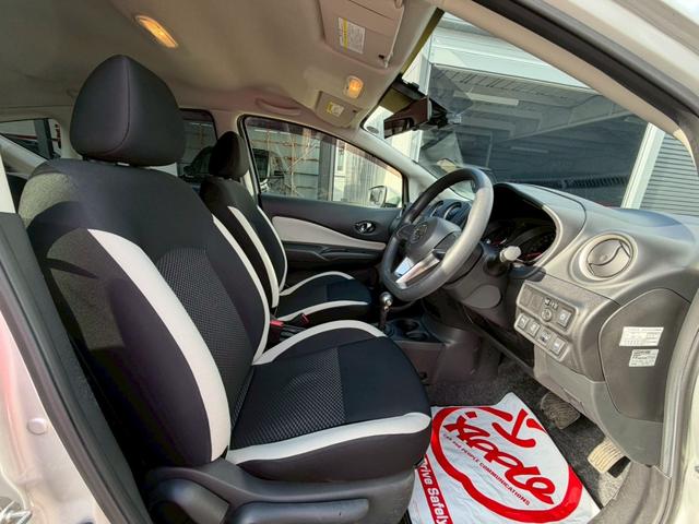 ノート Ｘ　ＦＯＵＲ　４ＷＤ／純正ナビ／フルセグＴＶ／バックカメラ／ドラレコ／ＥＴＣ／ワンオーナー車／走行距離１１０００キロ／衝突被害軽減ブレーキ／スマートキー／プッシュスタート／車検整備付／アップルあんしんライト保証１年（11枚目）