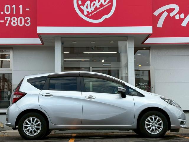 ノート Ｘ　ＦＯＵＲ　４ＷＤ／純正ナビ／フルセグＴＶ／バックカメラ／ドラレコ／ＥＴＣ／ワンオーナー車／走行距離１１０００キロ／衝突被害軽減ブレーキ／スマートキー／プッシュスタート／車検整備付／アップルあんしんライト保証１年（18枚目）