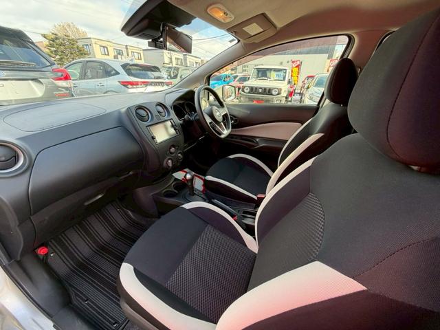 ノート Ｘ　ＦＯＵＲ　４ＷＤ／純正ナビ／フルセグＴＶ／バックカメラ／ドラレコ／ＥＴＣ／ワンオーナー車／走行距離１１０００キロ／衝突被害軽減ブレーキ／スマートキー／プッシュスタート／車検整備付／アップルあんしんライト保証１年（37枚目）