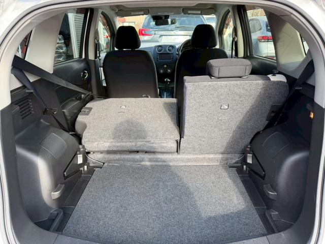 ノート Ｘ　ＦＯＵＲ　４ＷＤ／純正ナビ／フルセグＴＶ／バックカメラ／ドラレコ／ＥＴＣ／ワンオーナー車／走行距離１１０００キロ／衝突被害軽減ブレーキ／スマートキー／プッシュスタート／車検整備付／アップルあんしんライト保証１年（40枚目）