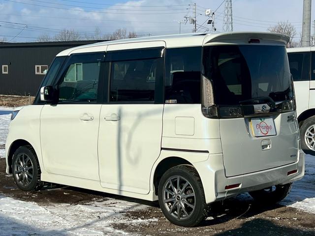 スペーシアカスタムＺ ベースグレード　両側スライド片側電動ドア　ＣＤ－ＭＤデッキ　シートヒーター　プッシュスタート　フロントフォグ　シートヒーター　ＨＩＤヘッドライト　スマートキー　電動格納ドアミラー（7枚目）