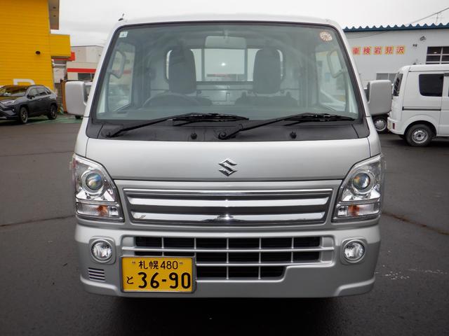 キャリイトラック ＫＸ　４ＷＤ　５速マニュアル　デフロック　作業灯　ＬＥＤヘッドライト　フォグランプ　キーレス　パワーウインドウ　ＣＤ　社外アルミ（2枚目）