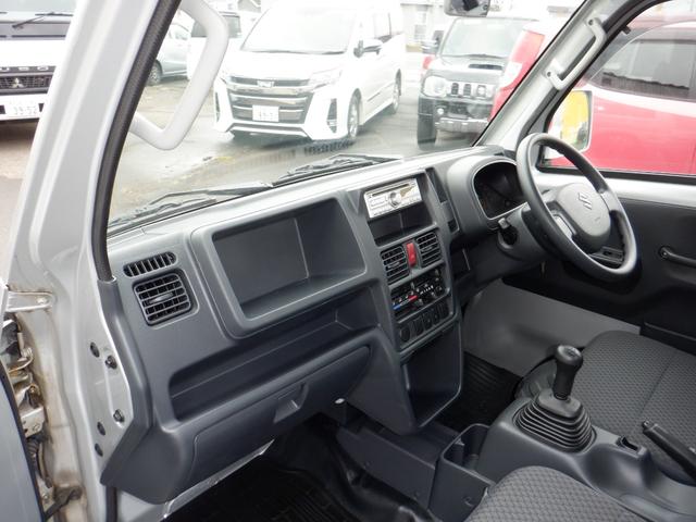 キャリイトラック ＫＸ　４ＷＤ　５速マニュアル　デフロック　作業灯　ＬＥＤヘッドライト　フォグランプ　キーレス　パワーウインドウ　ＣＤ　社外アルミ（19枚目）