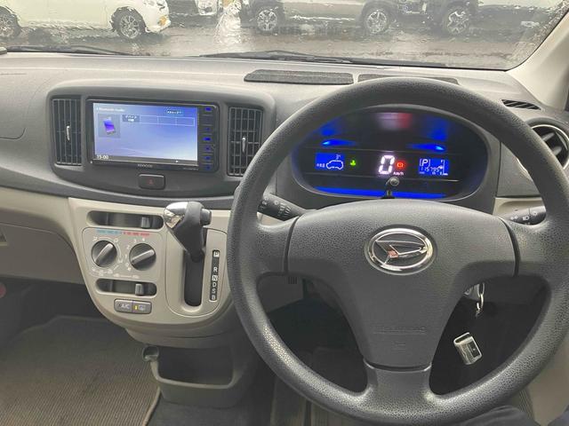 ミライース 4WD ドライブレコーダー ナビ TV アイドリングストップ 電動格納ミラー CVT CD USB ミュージックプレイヤー接続可 Bluetooth エアコン パワーウィンドウ(2枚目)