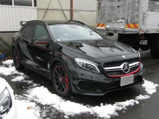 GLAクラス GLA45 AMG 4マチック エディション1 限定車 AMGパフォーマンスシート、ステアリング、サスペンション 純ナビDTV ETC パワーバックドア 20インチアルミ リアスポイラー AMGパフォーマンスエキゾースト(3枚目)