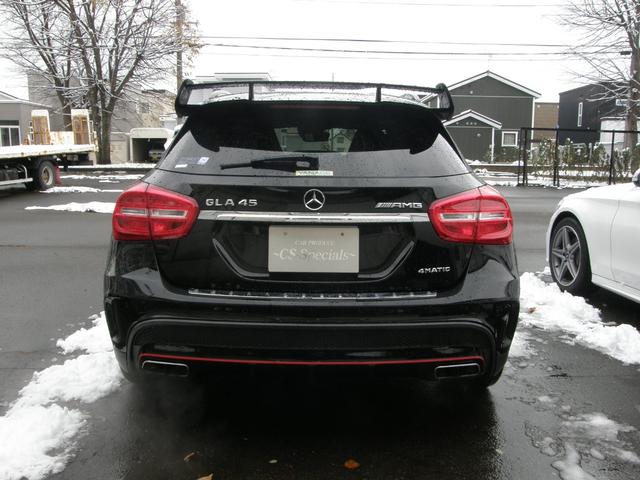 GLAクラス GLA45 AMG 4マチック エディション1 限定車 AMGパフォーマンスシート、ステアリング、サスペンション 純ナビDTV ETC パワーバックドア 20インチアルミ リアスポイラー AMGパフォーマンスエキゾースト(5枚目)