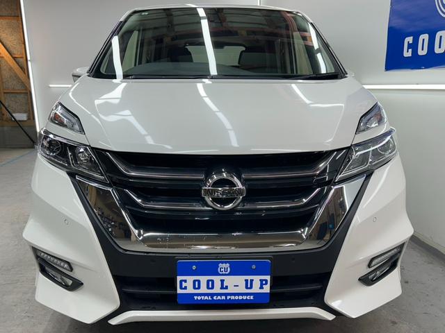 セレナ ハイウェイスター　ＶセレクションＩＩ　４ＷＤ・純正ＳＤツインモニター・ＣＤ・ＤＶＤ・Ｂｌｕｅｔｏｏｔｈ・アラウンドビューモニター・両側パワースライドドア・プロパイロット・衝突軽減ブレーキ・横滑り防止装置・クリアランスソナー・ＥＴＣ（3枚目）