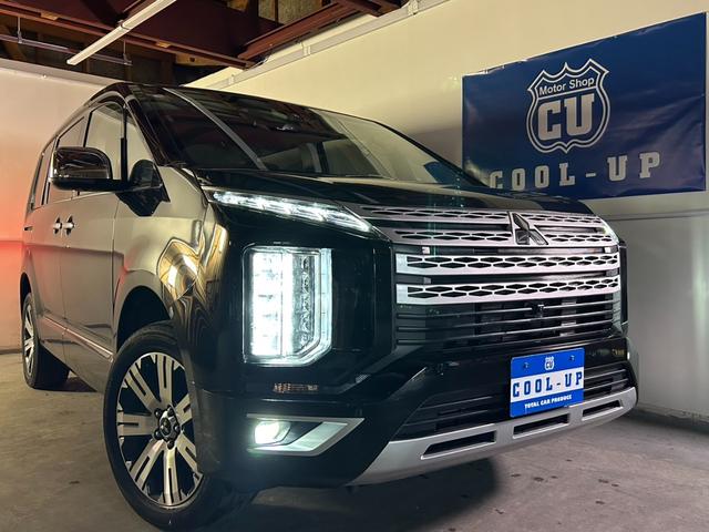 デリカD:5 P 4WD・ケンウッドメモリーナビテレビ・Bluetooth・全方位モニター・両側パワースライドドア・横滑り防止装置・クルーズコントロール・ブラインドスポットモニター・シートヒーター・レンタアップ車(2枚目)