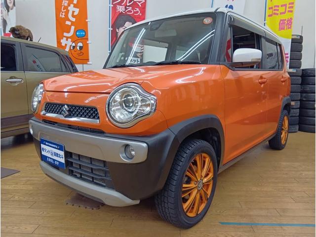 ハスラー Xターボ ターボ・4WD・ストラーダメモリーナビフルセグテレビ・衝突軽減ブレーキ・横滑り防止装置・アイドリングストップ・ディスチャージライト・シート・ミラーヒーター・ヒルディセント・グリップコントロール(3枚目)