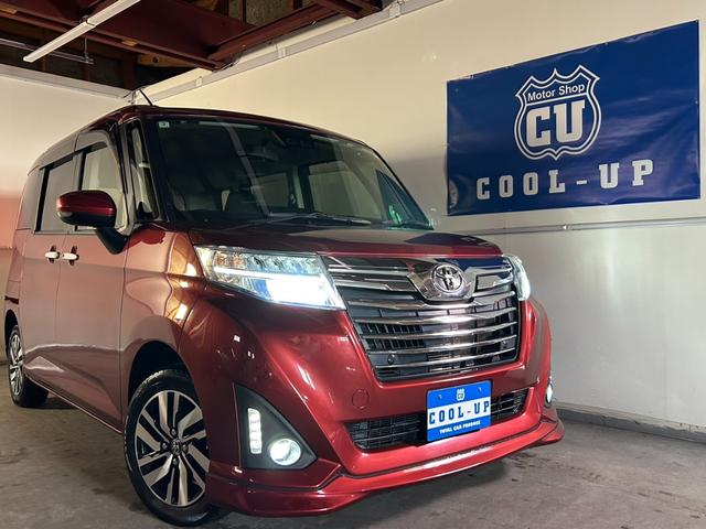 ルーミー カスタムＧ　４ＷＤ・純正ＳＤナビフルセグＴＶ・Ｂｌｕｅｔｏｏｔｈ・バックカメラ・両側パワースライドドア・クルコン・シートヒーター・ＥＴＣ・衝突軽減ブレーキ・横滑り防止装置・クリアランスソナー・アイドリングストップ（2枚目）