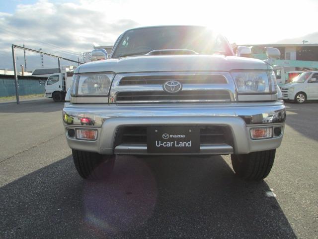 ハイラックスサーフ ＳＳＲ－Ｘ　Ｖセレクション　３０００ＣＣディーゼルターボ　切り替え付き４ＷＤ　フルノーマル車　社外セキュリティー　寒冷地仕様車　社外ＣＤプレイヤー　ドライブレコーダー（前後）　タイミングベルト交換済　禁煙車　夏冬タイヤ付き（3枚目）