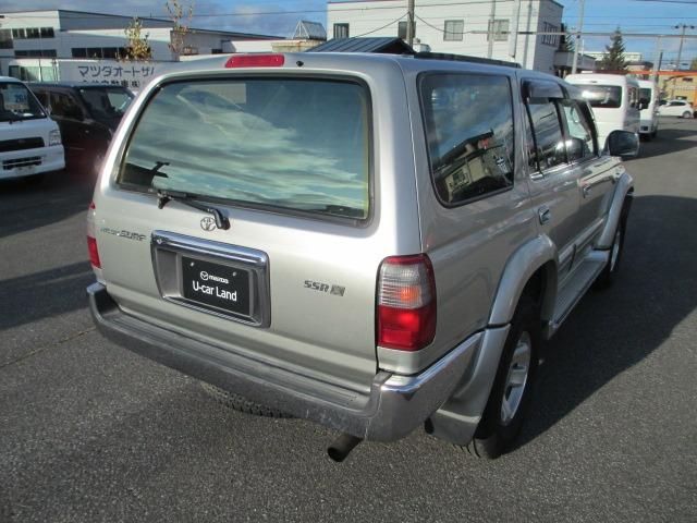 ハイラックスサーフ ＳＳＲ－Ｘ　Ｖセレクション　３０００ＣＣディーゼルターボ　切り替え付き４ＷＤ　フルノーマル車　社外セキュリティー　寒冷地仕様車　社外ＣＤプレイヤー　ドライブレコーダー（前後）　タイミングベルト交換済　禁煙車　夏冬タイヤ付き（14枚目）