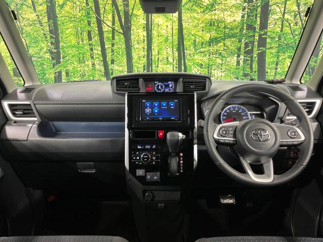 ルーミー カスタムＧ　４ＷＤ　両側電動ドア　ＳＤナビ　バックカメラ　寒冷地仕様　衝突軽減　レーダークルーズ　禁煙車　コーナーセンサー　ＬＥＤライト・フォグ　オートライト　ＥＴＣ　電子パーキング　　純正１４インチＡＷ（3枚目）