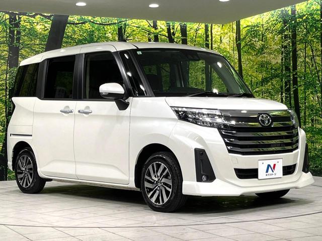 ルーミー カスタムＧ　４ＷＤ　両側電動ドア　ＳＤナビ　バックカメラ　寒冷地仕様　衝突軽減　レーダークルーズ　禁煙車　コーナーセンサー　ＬＥＤライト・フォグ　オートライト　ＥＴＣ　電子パーキング　　純正１４インチＡＷ（17枚目）