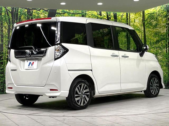 ルーミー カスタムＧ　４ＷＤ　両側電動ドア　ＳＤナビ　バックカメラ　寒冷地仕様　衝突軽減　レーダークルーズ　禁煙車　コーナーセンサー　ＬＥＤライト・フォグ　オートライト　ＥＴＣ　電子パーキング　　純正１４インチＡＷ（18枚目）