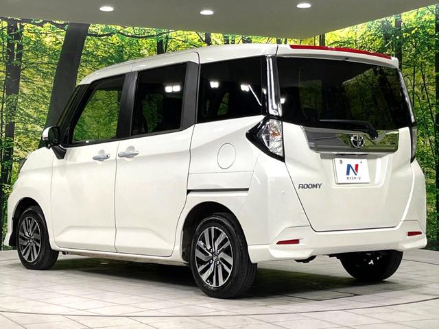 ルーミー カスタムＧ　４ＷＤ　両側電動ドア　ＳＤナビ　バックカメラ　寒冷地仕様　衝突軽減　レーダークルーズ　禁煙車　コーナーセンサー　ＬＥＤライト・フォグ　オートライト　ＥＴＣ　電子パーキング　　純正１４インチＡＷ（26枚目）