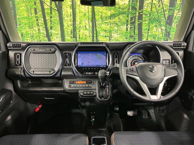 ハスラー Jスタイル 4WD メーカー9型ナビ 全周囲カメラ 衝突軽減 禁煙車 シートヒーター ドラレコ ETC フルセグ コーナーセンサー LEDライト・フォグ ルーフレール ステアリングスイッチ 純正15インチAW(2枚目)