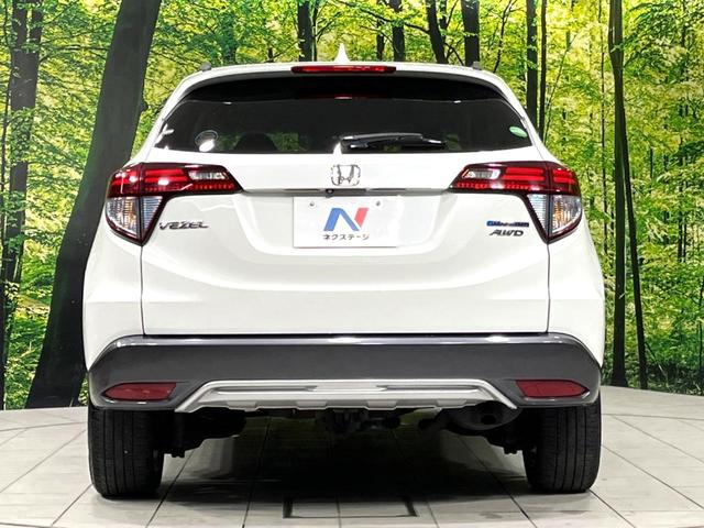 ヴェゼル ハイブリッドＸ・Ｌパッケージ　４ＷＤ　純正ナビ　バックカメラ　寒冷地仕様　衝突軽減　シートヒーター　ＥＴＣ　クルーズコントロール　スマートキー　ＬＥＤヘッド　オートライト　オートエアコン　純正１７インチＡＷ　ルーフレール（16枚目）
