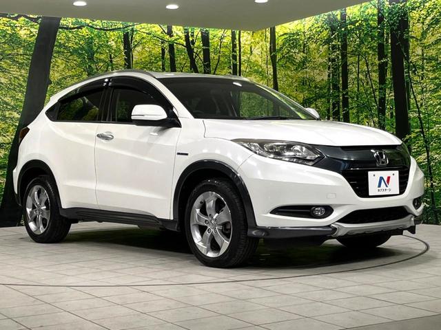 ヴェゼル ハイブリッドＸ・Ｌパッケージ　４ＷＤ　純正ナビ　バックカメラ　寒冷地仕様　衝突軽減　シートヒーター　ＥＴＣ　クルーズコントロール　スマートキー　ＬＥＤヘッド　オートライト　オートエアコン　純正１７インチＡＷ　ルーフレール（17枚目）