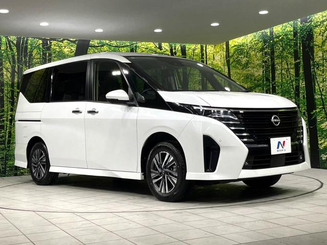 セレナ ハイウェイスターＶ　４ＷＤ　１２．３型ナビ　ハンズフリー両側電動ドア　全周囲カメラ　寒冷地仕様　衝突軽減　プロパイロット　レーダークルーズ　禁煙車　コーナーセンサー　スマートキー　ＬＥＤヘッド　ＥＴＣ　オートハイビーム（18枚目）
