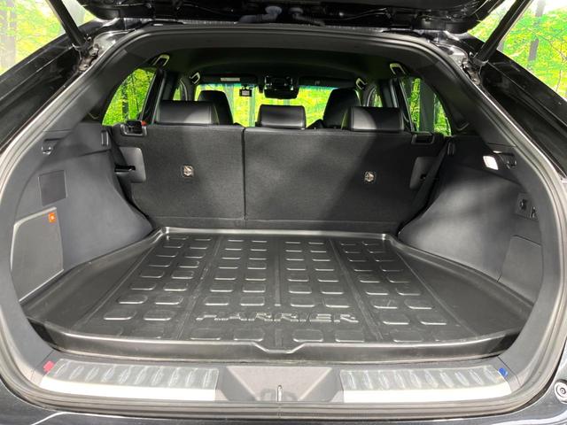 ハリアーハイブリッド Z レザーパッケージ 4WD GRエアロ 純正12型ナビ 全周囲カメラ JBLサウンド レザーシート デジタルインナーミラー 前席シートヒーター&エアコン パワーシート 衝突軽減 レーダークルーズ 禁煙車 電動リアゲート(51枚目)