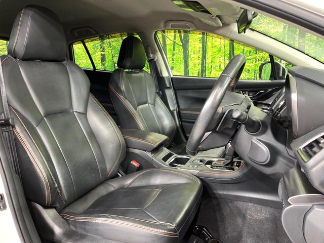 XV 2.0i-S アイサイト 純正ナビ バックカメラ BSM 衝突軽減 レーダークルーズ シートヒーター パワーシート 革シート ドラレコ ETC 禁煙車 レーンキープアシスト ヘッドランプウォッシャー 寒冷地仕様 LEDヘッド(9枚目)