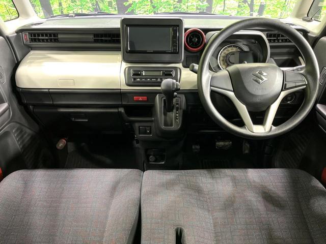 スペーシア ハイブリッドG 4WD SDナビ シートヒーター スライドドア ドラレコ ETC オートライト オートエアコン リアヒーターダクト Bluetooth CD DVD再生 フルセグ アームレスト 衝突安全ボディ(3枚目)