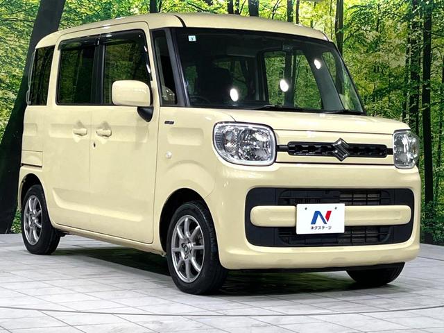 スペーシア ハイブリッドG 4WD SDナビ シートヒーター スライドドア ドラレコ ETC オートライト オートエアコン リアヒーターダクト Bluetooth CD DVD再生 フルセグ アームレスト 衝突安全ボディ(17枚目)