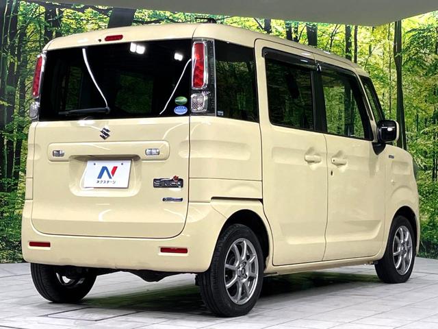 スペーシア ハイブリッドG 4WD SDナビ シートヒーター スライドドア ドラレコ ETC オートライト オートエアコン リアヒーターダクト Bluetooth CD DVD再生 フルセグ アームレスト 衝突安全ボディ(57枚目)