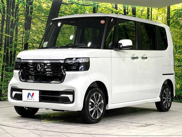 Ｎ－ＢＯＸカスタム ベースグレード　４ＷＤ　届出済未使用車　電動ドア　シートヒーター　レーダークルーズ　衝突軽減　オートブレーキホールド　ＬＥＤライト　純正１４インチＡＷ　リアヒーターダクト　ロールサンシェード　アームレスト　ＵＳＢ（57枚目）