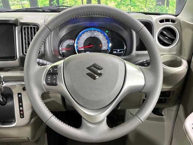 エブリイワゴン PZターボスペシャル 4WD 届出済未使用車 両側電動ドア オートステップ クリアランスソナー シートヒーター 衝突軽減 LEDライト フォグ オートライト リアヒーター ステアリングスイッチ 純正14インチAW USB(12枚目)