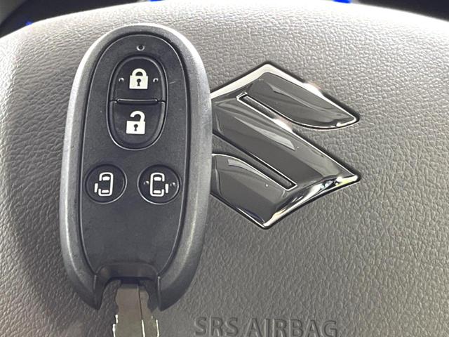 エブリイワゴン PZターボスペシャル 4WD 届出済未使用車 両側電動ドア オートステップ クリアランスソナー シートヒーター 衝突軽減 LEDライト フォグ オートライト リアヒーター ステアリングスイッチ 純正14インチAW USB(27枚目)