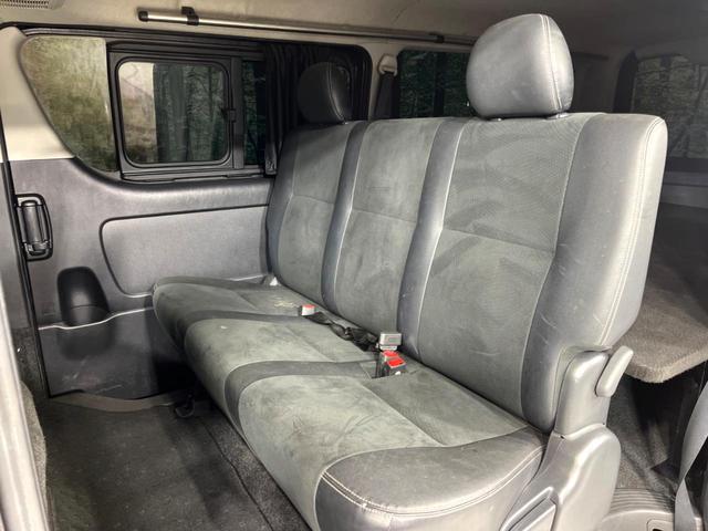 ハイエースバン スーパーGL ダークプライム 4WD ターボ SDナビ ベットキッド バックカメラ ハーフレザーシート スマートキー LEDヘッド ビルトインETC オートライト オートエアコン リアエアコン Bluetooth(54枚目)