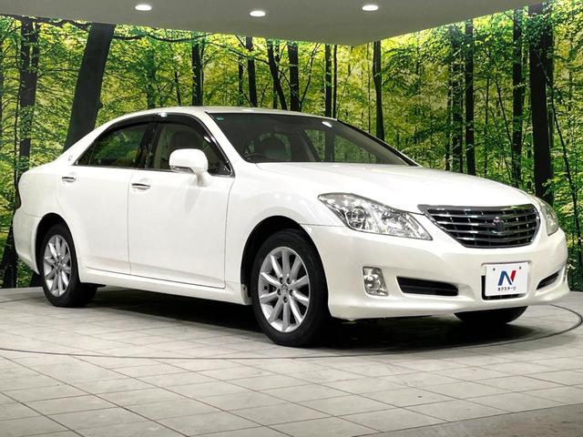 クラウン ロイヤルサルーンi-Four 4WD 純正ナビ バックカメラ 禁煙車 本革シート 全席パワーシート 前席シートエアコン スマートキー HID ETC クルコン オートライト デュアルエアコン 純正17インチアルミ(16枚目)