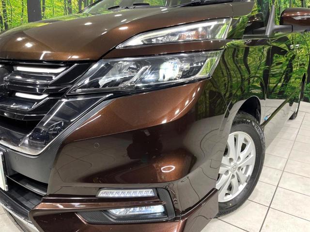 セレナ ハイウェイスター 4WD 両側電動ドア 後席モニター 全周囲カメラ パーキングアシスト 衝突軽減 禁煙車 ドラレコ コーナーセンサー スマートキー LEDヘッド&フォグ ETC クルコン 純正15インチAW(13枚目)