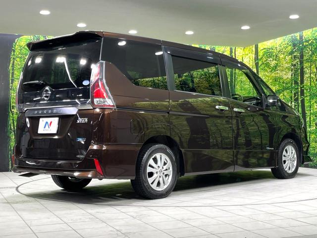 セレナ ハイウェイスター 4WD 両側電動ドア 後席モニター 全周囲カメラ パーキングアシスト 衝突軽減 禁煙車 ドラレコ コーナーセンサー スマートキー LEDヘッド&フォグ ETC クルコン 純正15インチAW(46枚目)